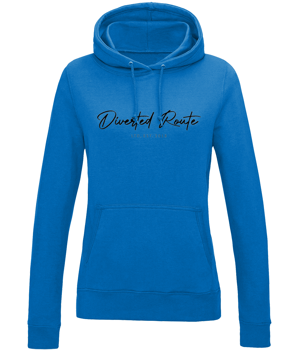 Diverted Route Ltd Womens Signature Hoody