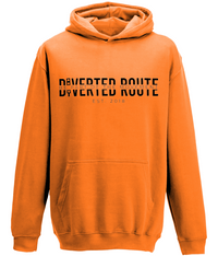 Diverted Route Ltd Unisex Adult Split Hoody