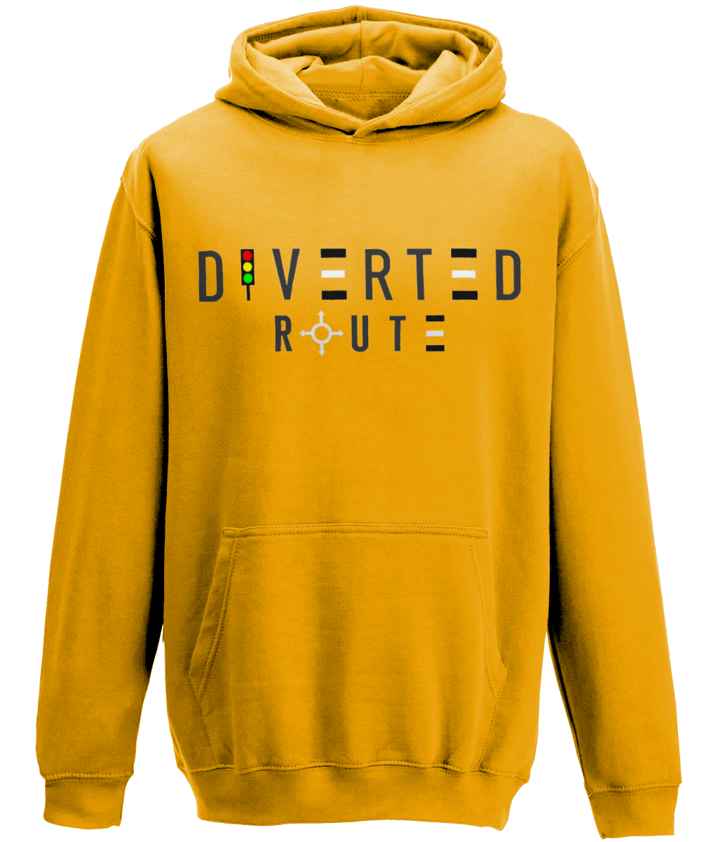 Diverted Route Roadsign Hoody-Diverted Route